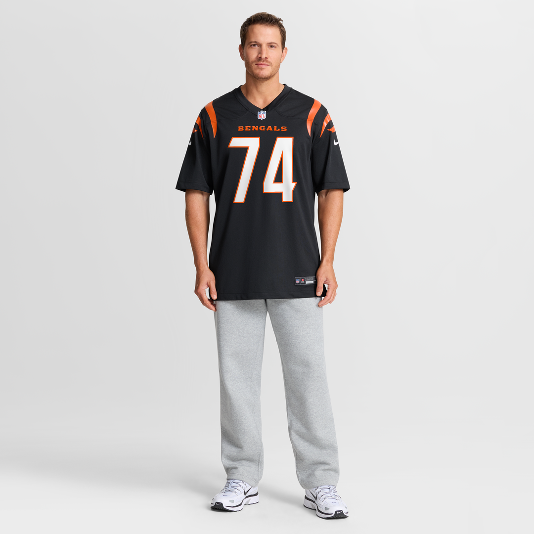 Jalen Rivers Cincinnati Bengals Nike Team Game Jersey - Black Official NFL Team Apparel Football Fan Gear