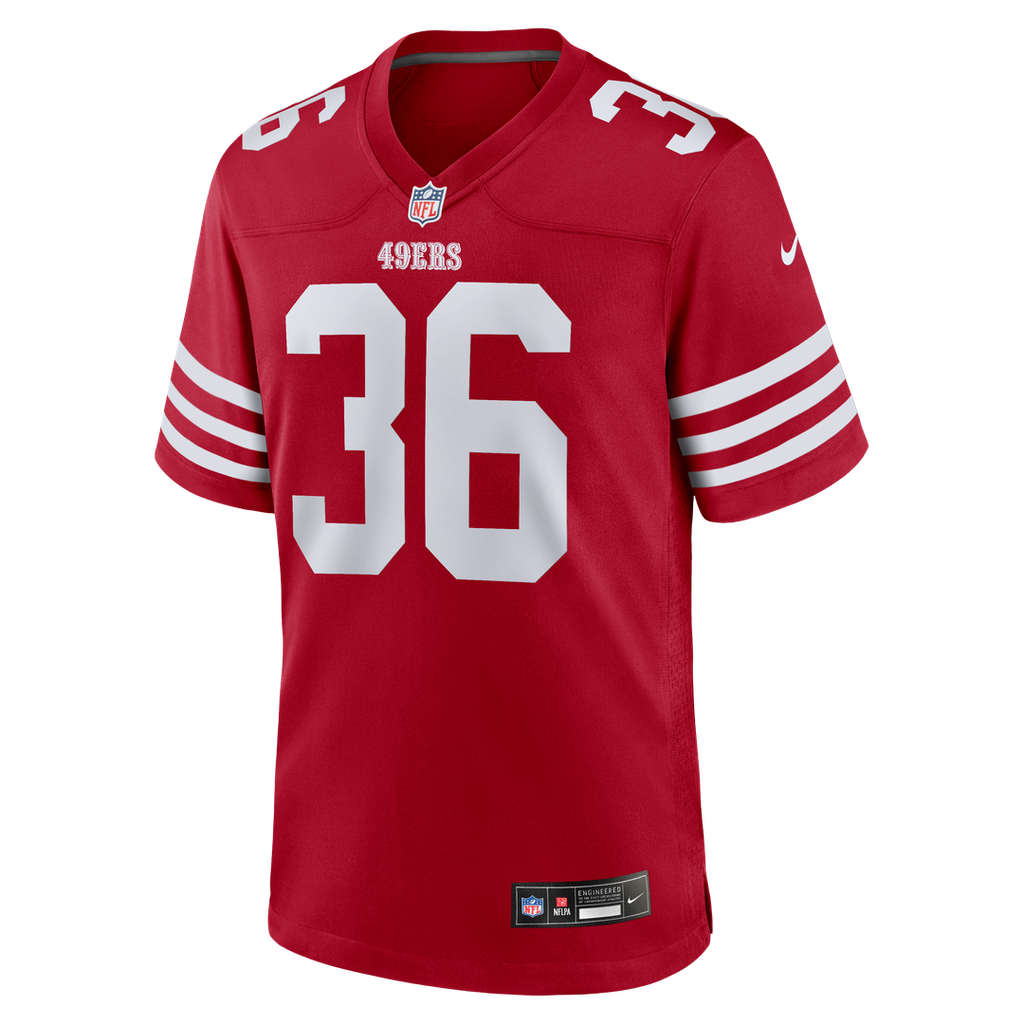 Marques Sigle San Francisco 49ers Nike Team Game Jersey - Scarlet Official NFL Team Apparel Football Fan Gear