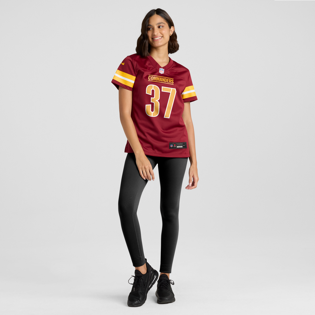 Car'lin Vigers Washington Commanders Nike Women's Team Game Jersey - Burgundy Official NFL Team Apparel Football Fan Gear