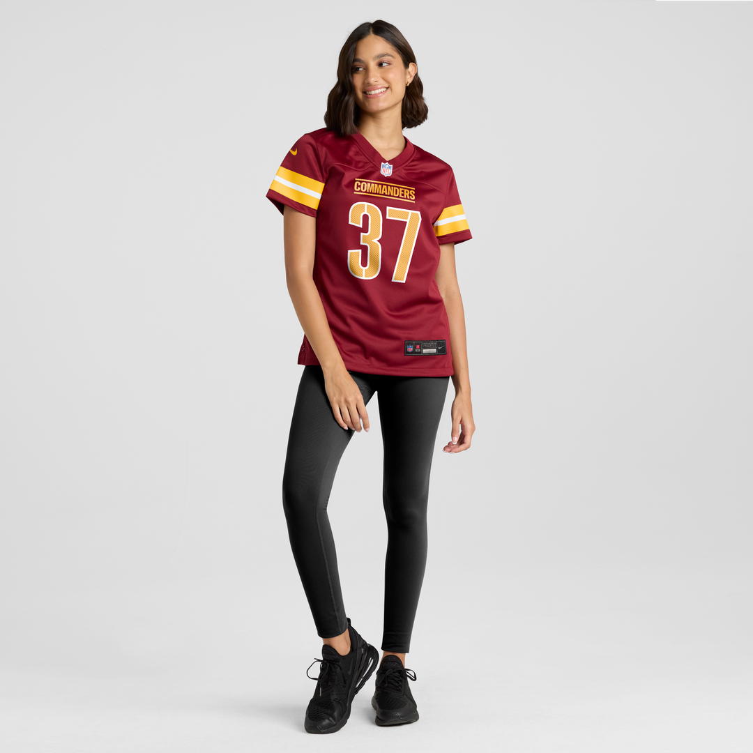Car'lin Vigers Washington Commanders Nike Women's Team Game Jersey - Burgundy Official NFL Team Apparel Football Fan Gear