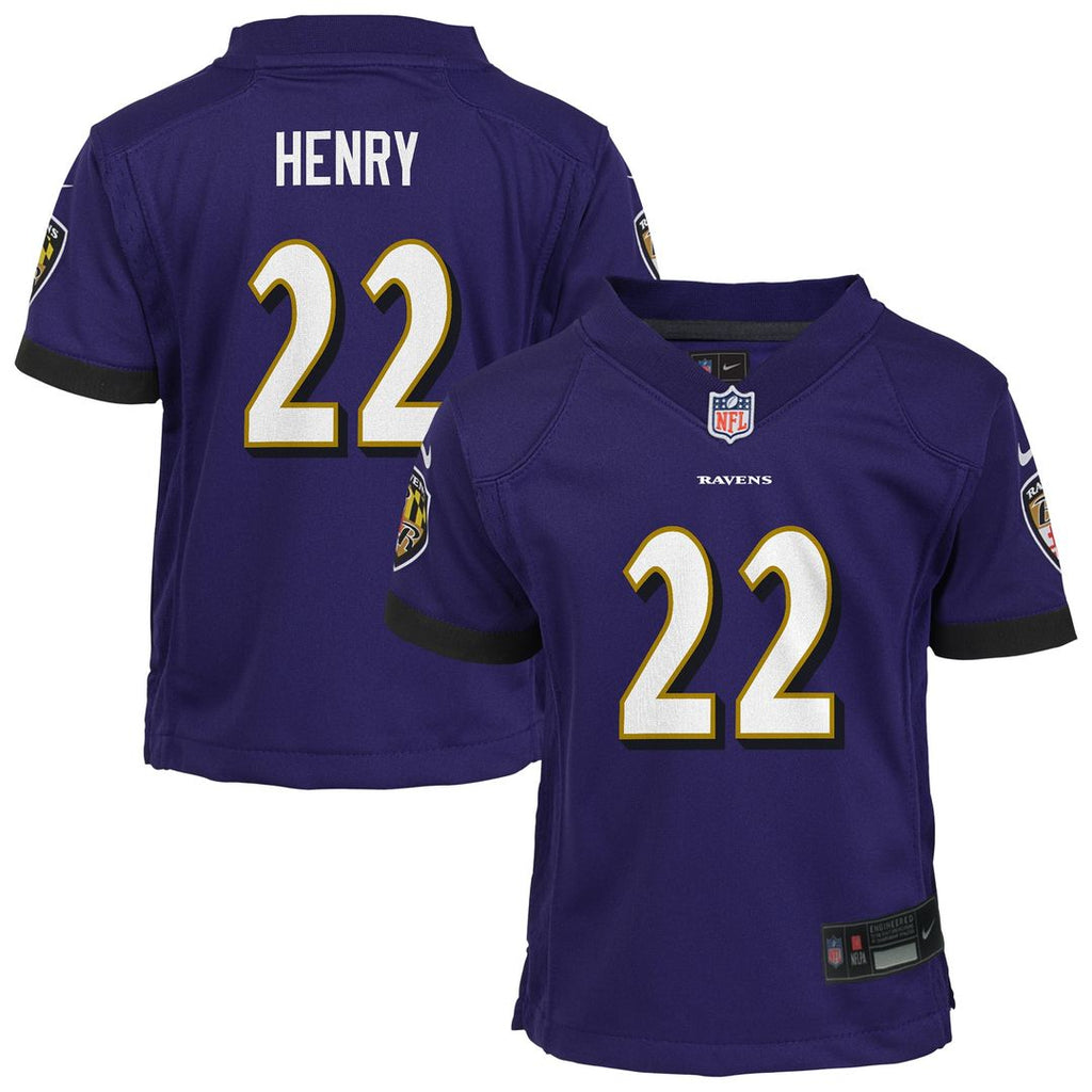 Derrick Henry Baltimore Ravens Nike Toddler Game Jersey - Purple Official NFL Team Apparel Football Fan Gear