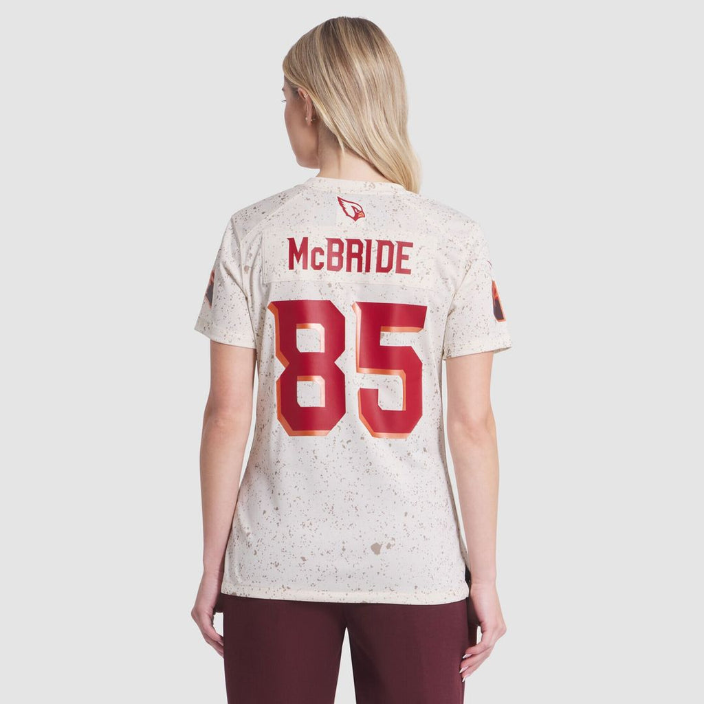Trey McBride Arizona Cardinals Nike Women's 2025 Rivalries Collection Game Jersey - Natural Official NFL Team Apparel Football Fan Gear