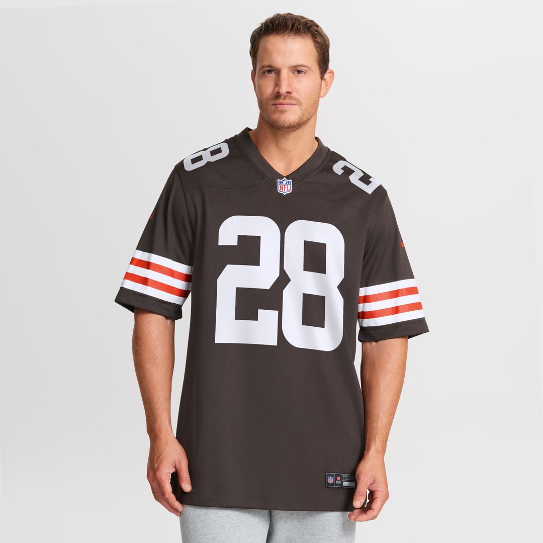 Tre Avery Cleveland Browns Nike Team Game Jersey - Brown Official NFL Team Apparel Football Fan Gear