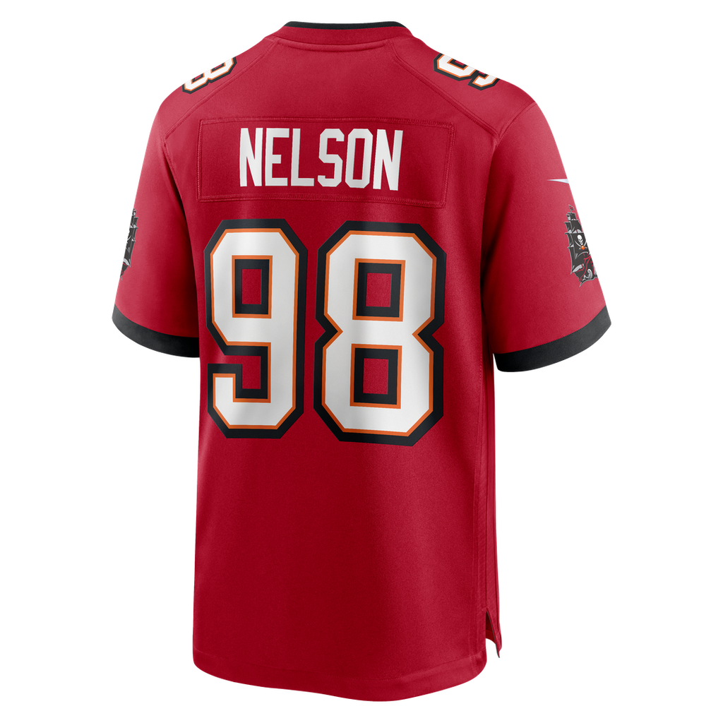 Anthony Nelson Tampa Bay Buccaneers Nike Game Jersey - Red Official NFL Team Apparel Football Fan Gear