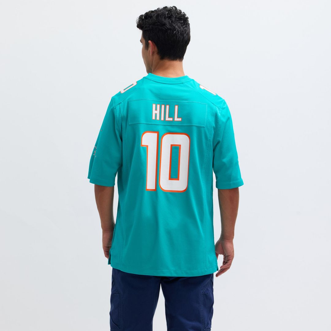 Tyreek Hill Miami Dolphins Nike Game Jersey - Aqua Official NFL Team Apparel Football Fan Gear