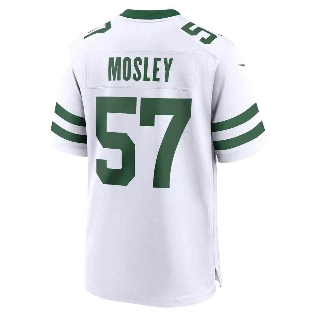 C.J. Mosley New York Jets Nike Game Jersey - Legacy White Official NFL Team Apparel Football Fan Gear