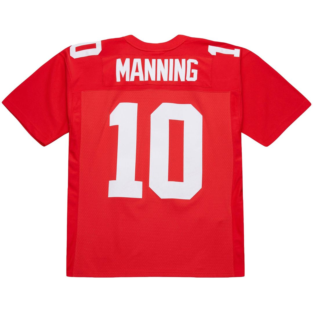 Eli Manning New York Giants Mitchell & Ness 2004 Team Legacy Retired Player Big & Tall Jersey - Red Official NFL Team Apparel Football Fan Gear
