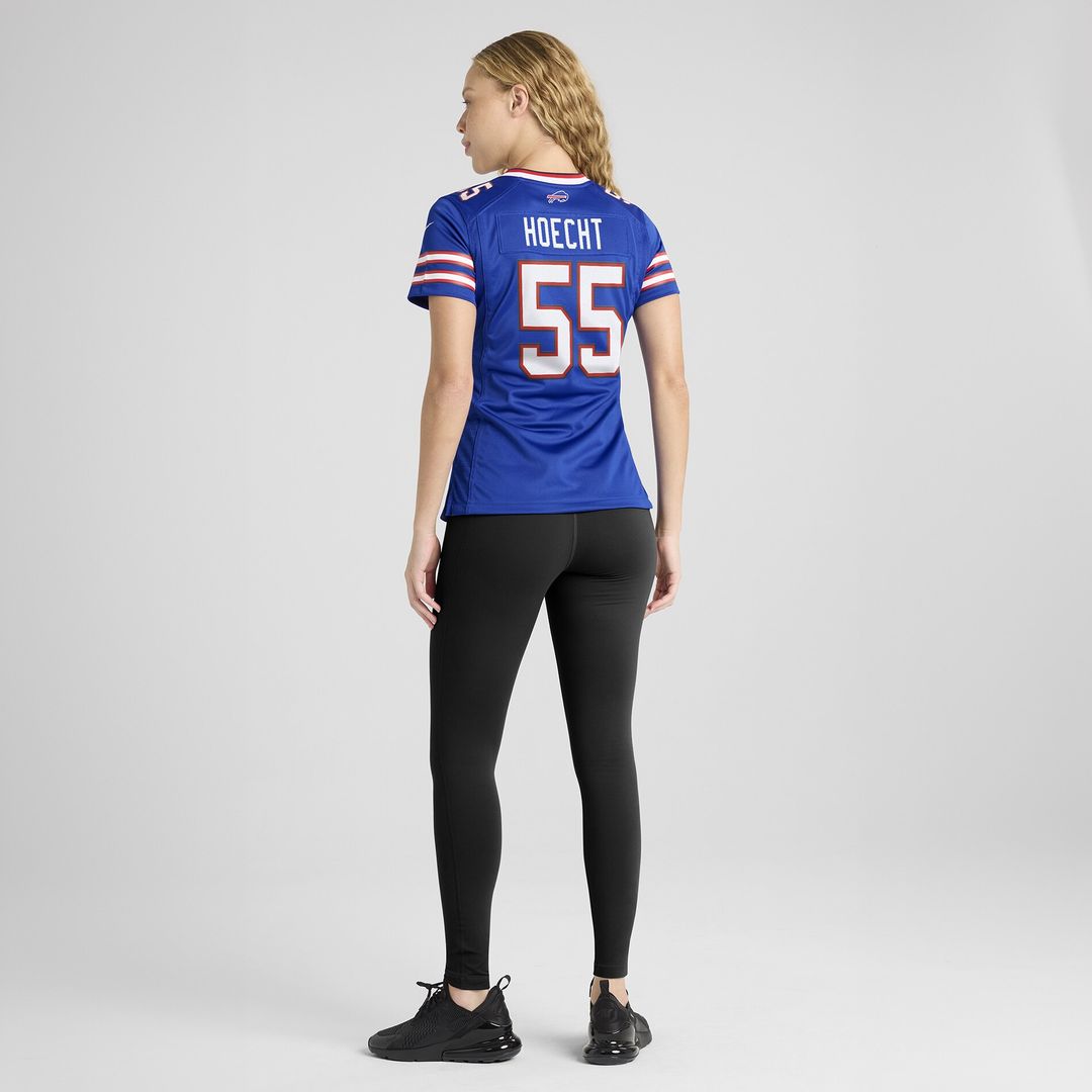 Michael Hoecht Buffalo Bills Nike Women's Team Game Jersey - Royal Official NFL Team Apparel Football Fan Gear