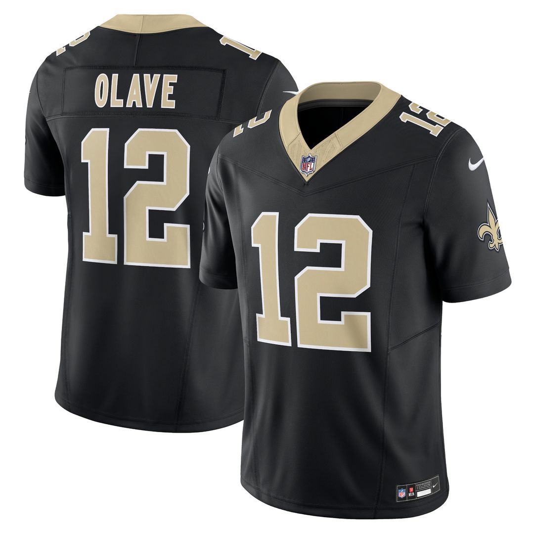 Chris Olave New Orleans Saints Nike Gameday Golds Alternate Vapor F.U.S.E. Limited Jersey - Gold Official NFL Team Apparel Football Fan Gear