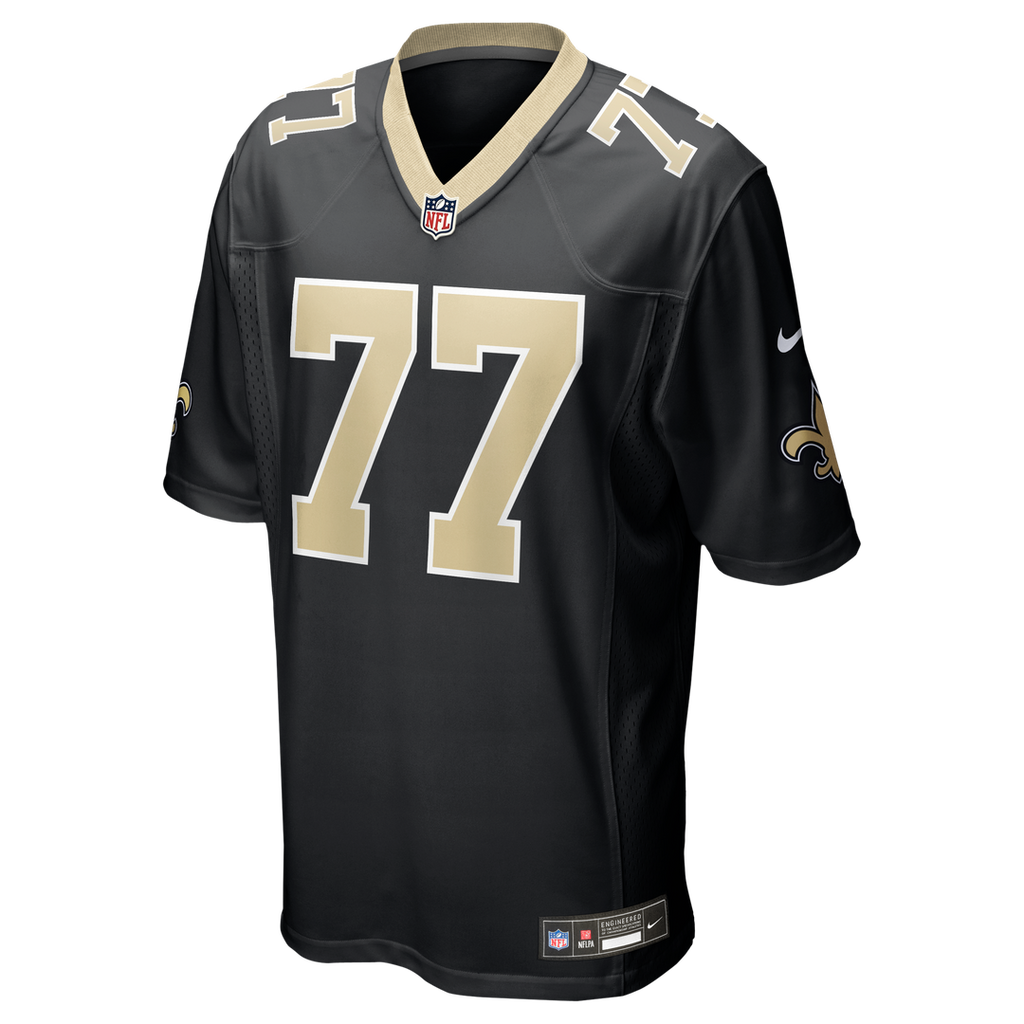 Dillon Radunz New Orleans Saints Nike Team Game Jersey - Black Official NFL Team Apparel Football Fan Gear