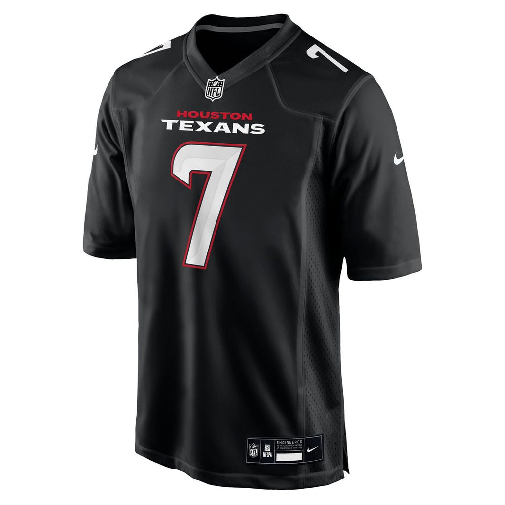 C.J. Stroud Houston Texans Nike Fashion Jersey - Carbon Black Official NFL Team Apparel Football Fan Gear
