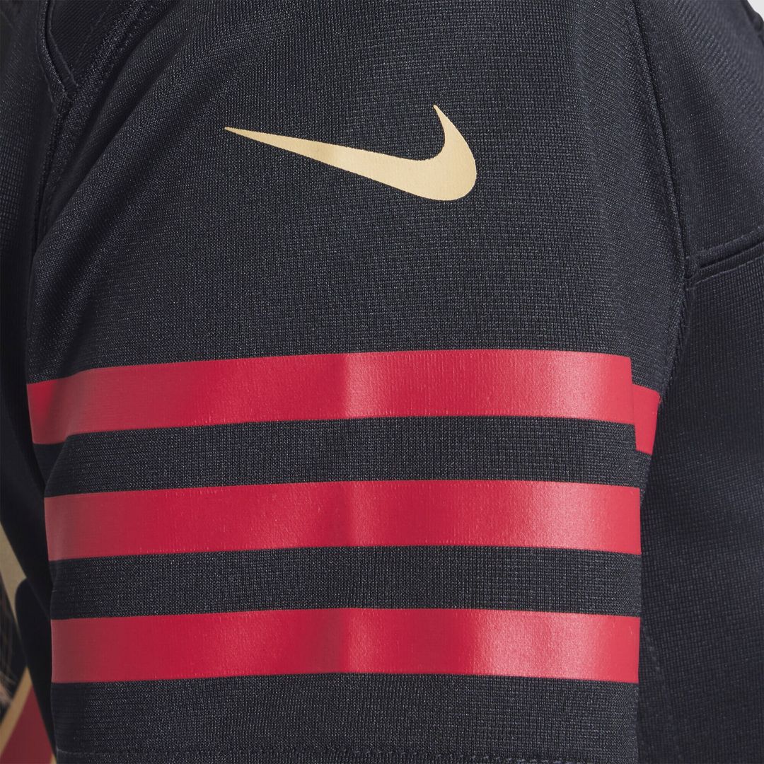 Fred Warner San Francisco 49ers Nike Women's 2025 Rivalries Collection Game Jersey - Black Official NFL Team Apparel Football Fan Gear