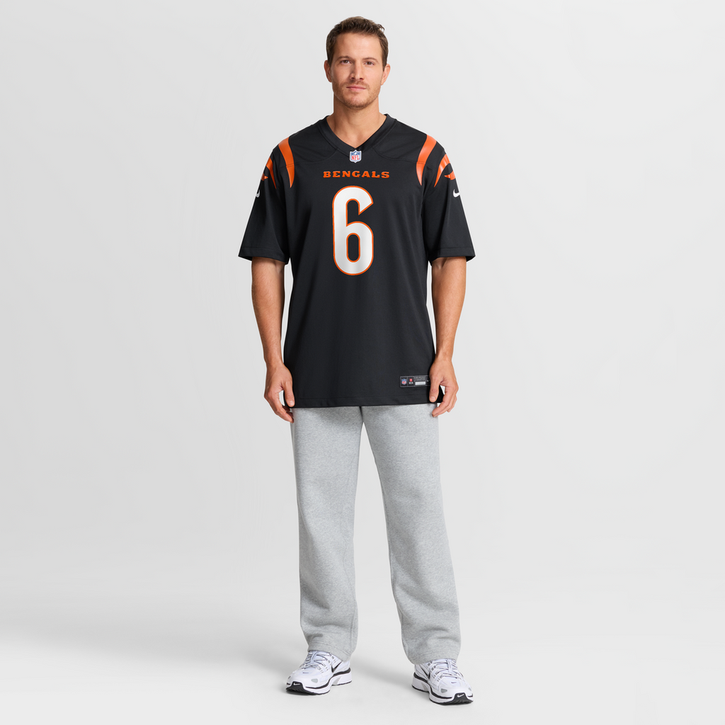 Bryan Cook Cincinnati Bengals Nike Team Game Jersey - Black Official NFL Team Apparel Football Fan Gear