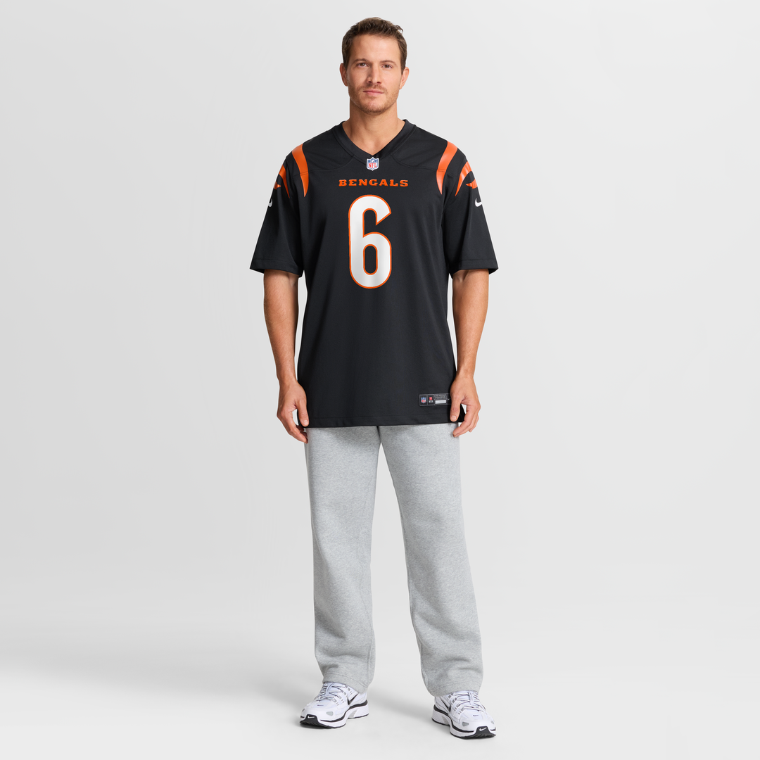 Bryan Cook Cincinnati Bengals Nike Team Game Jersey - Black Official NFL Team Apparel Football Fan Gear