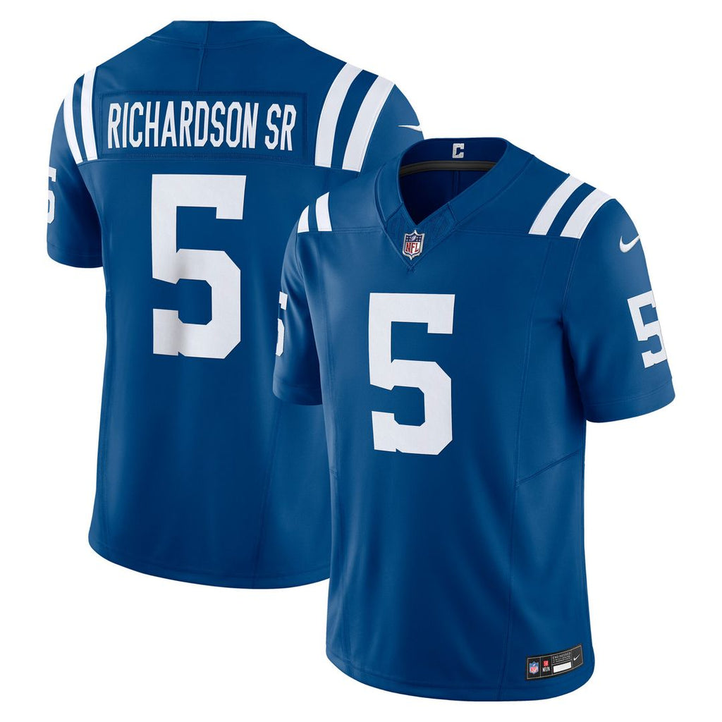 Anthony Richardson Sr. Indianapolis Colts Nike Vapor F.U.S.E. Limited Jersey - Royal Official NFL Team Apparel Football Fan Gear
