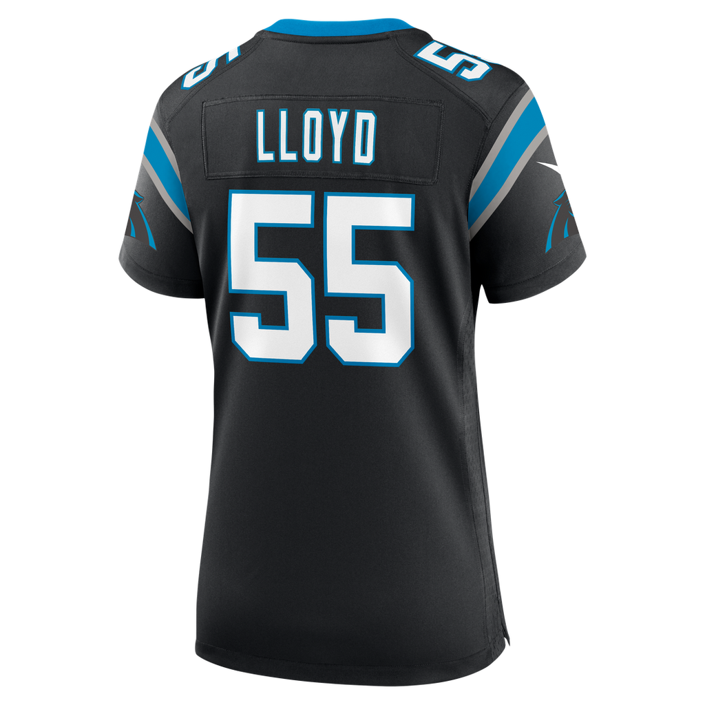 Devin Lloyd Carolina Panthers Nike Women's Team Game Jersey - Black Official NFL Team Apparel Football Fan Gear