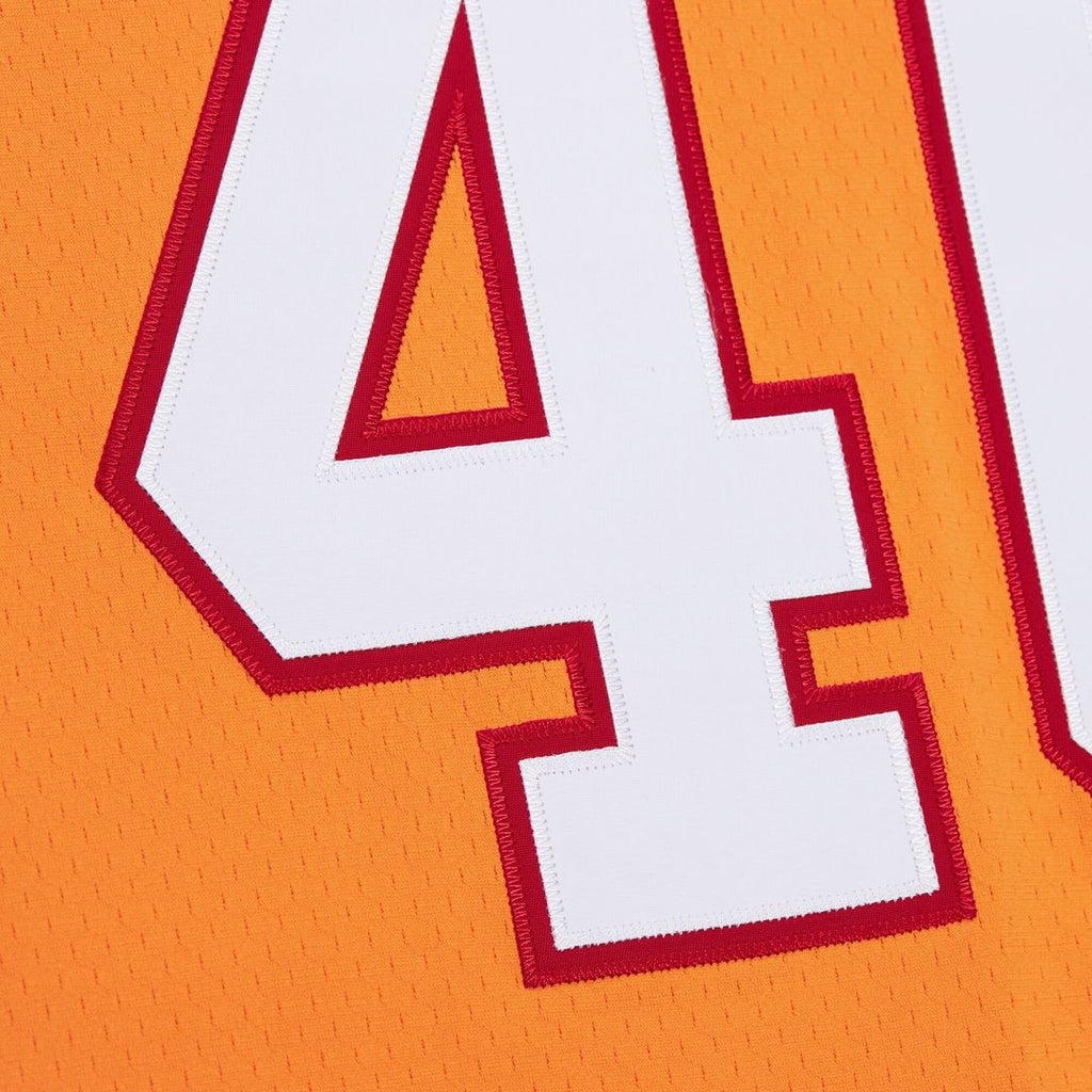 Mike Alstott Tampa Bay Buccaneers Mitchell & Ness Player Name & Number Hoodie Legacy Jersey - Orange Official NFL Team Apparel Football Fan Gear