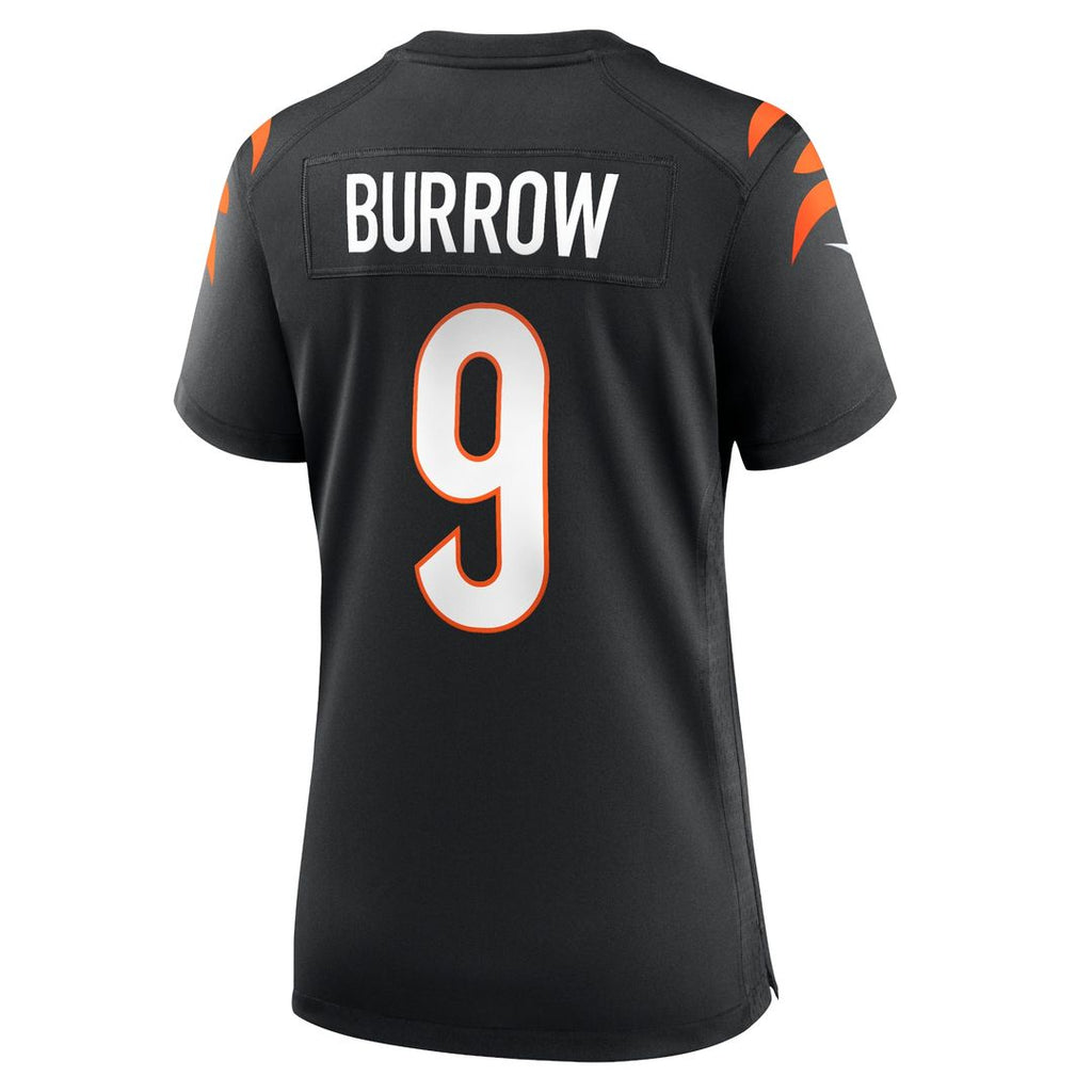 Joe Burrow Cincinnati Bengals Women's Nike Player Game Jersey - Black Official NFL Team Apparel Football Fan Gear