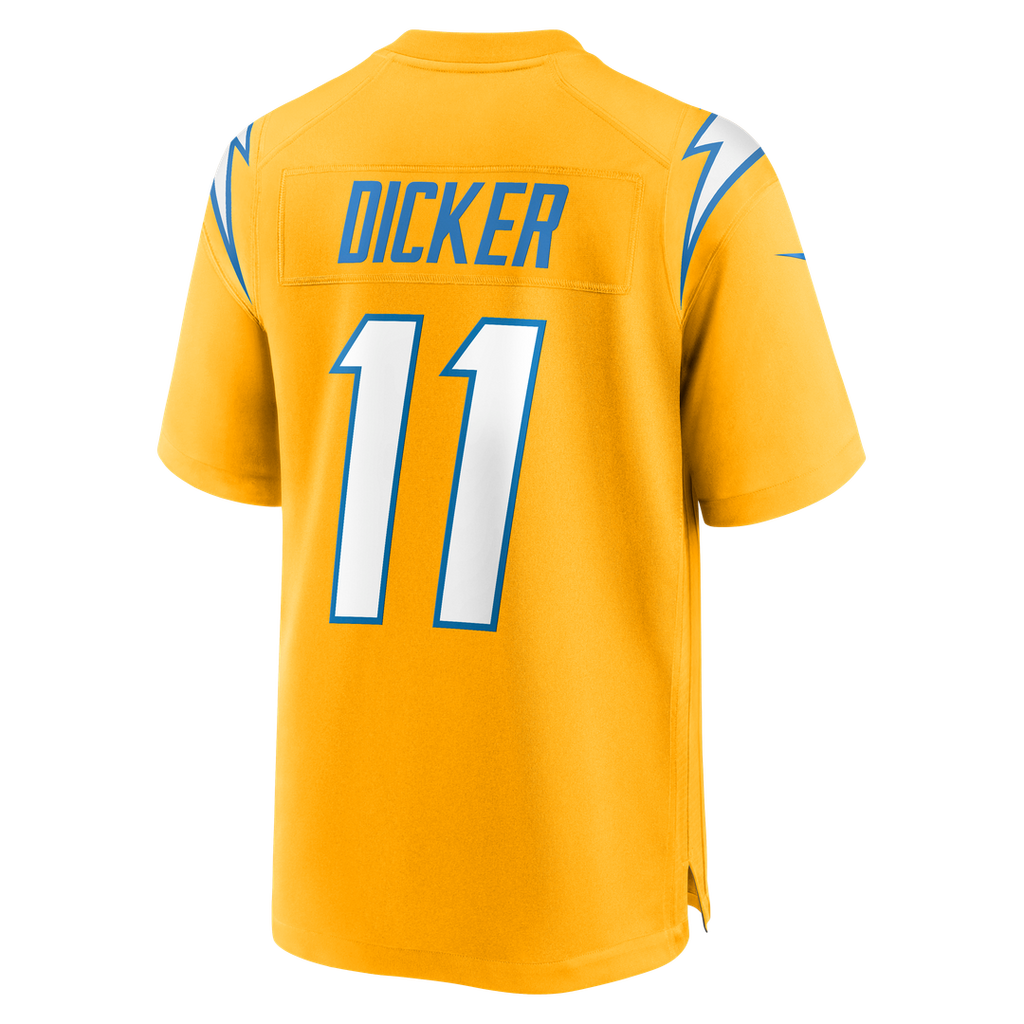 Cameron Dicker Los Angeles Chargers Nike Alternate Game Jersey - Gold Official NFL Team Apparel Football Fan Gear