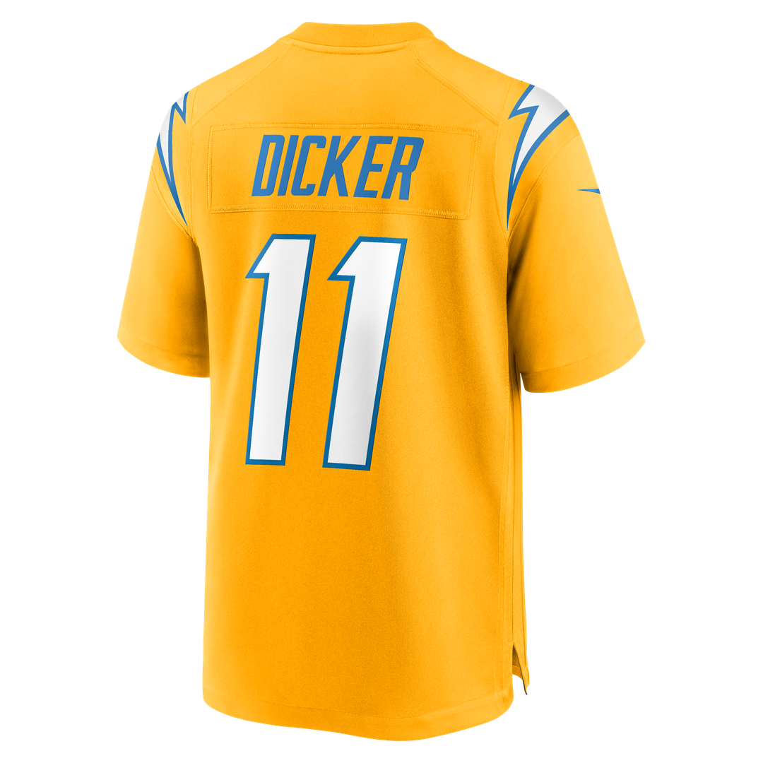 Cameron Dicker Los Angeles Chargers Nike Alternate Game Jersey - Gold Official NFL Team Apparel Football Fan Gear