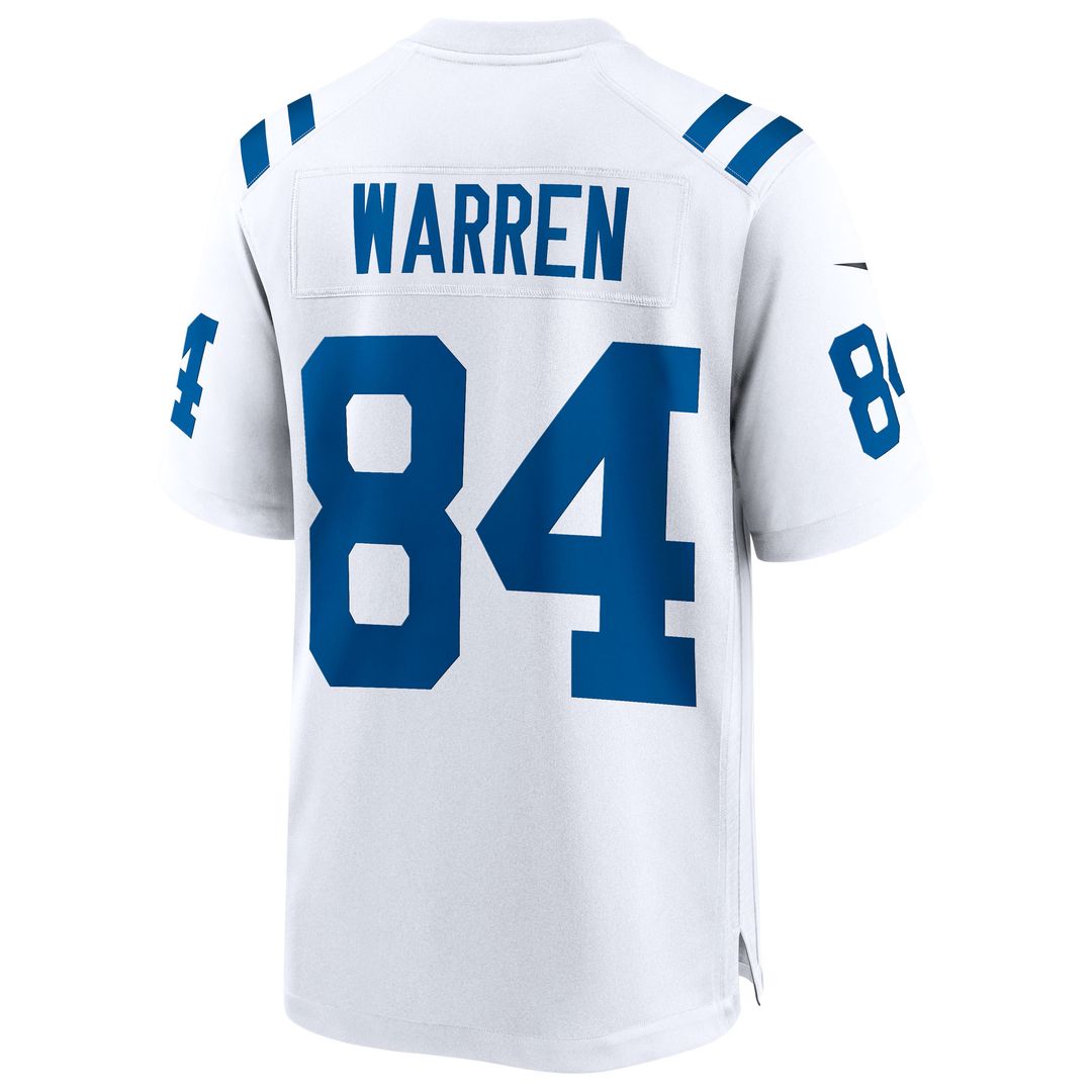 Tyler Warren Indianapolis Colts Nike Game Jersey - White Official NFL Team Apparel Football Fan Gear