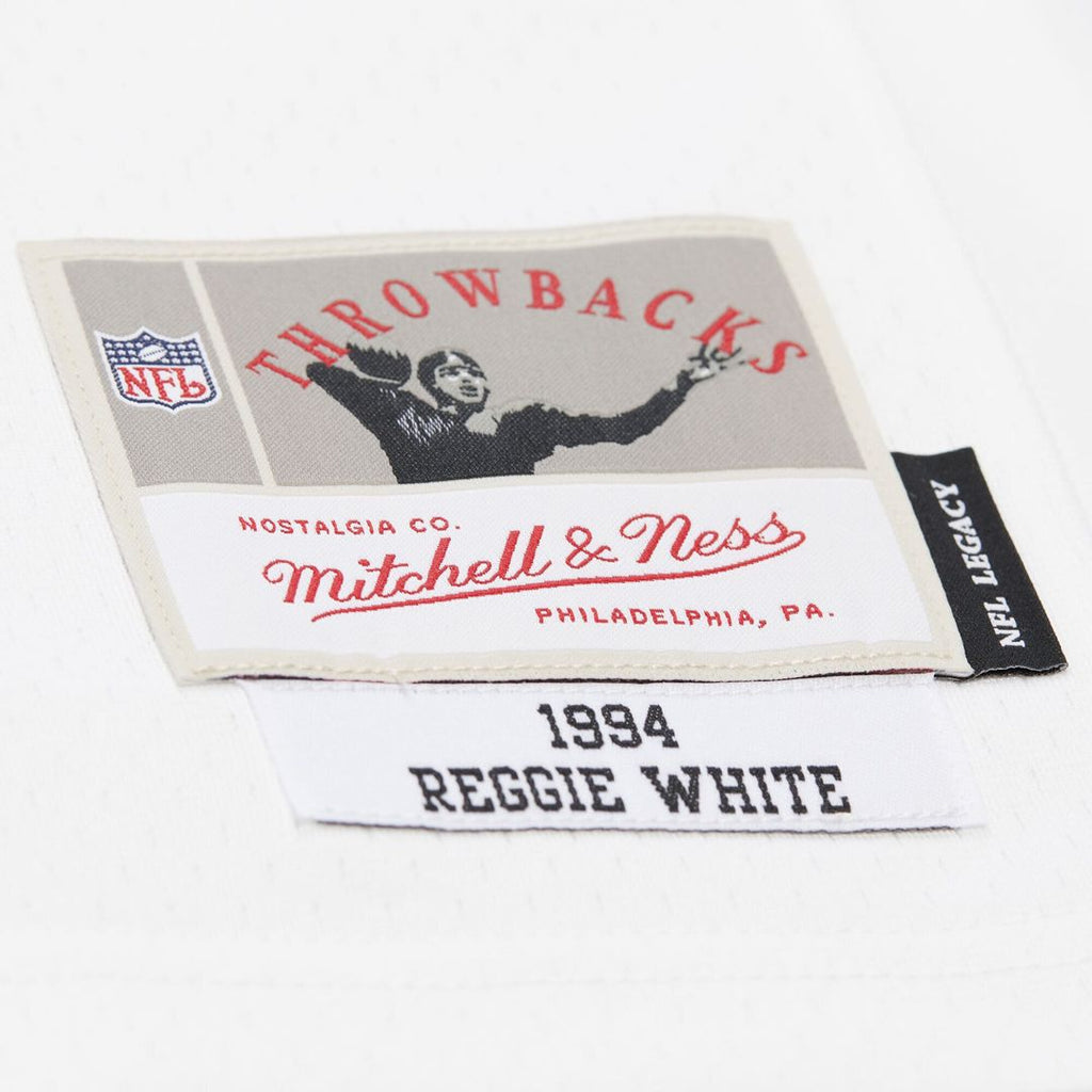 Reggie White Green Bay Packers Mitchell & Ness 1994 Legacy Replica Jersey - White Official NFL Team Apparel Football Fan Gear