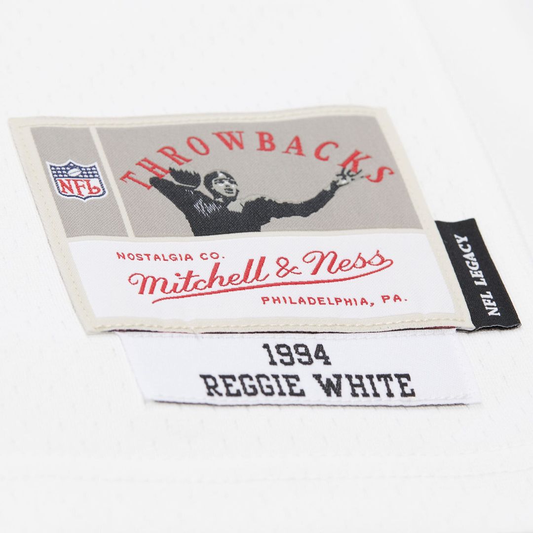 Reggie White Green Bay Packers Mitchell & Ness 1994 Legacy Replica Jersey - White Official NFL Team Apparel Football Fan Gear