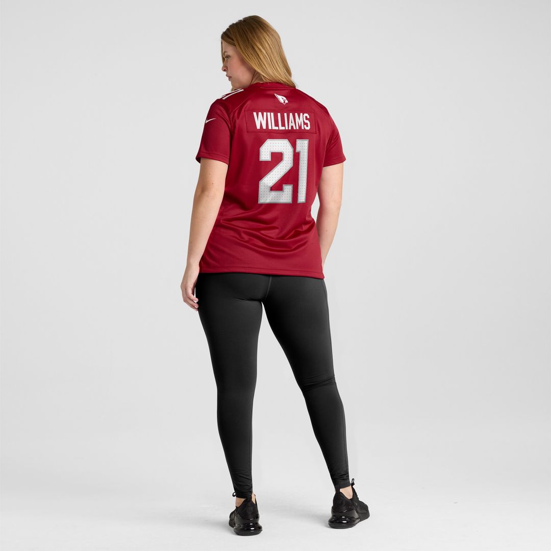 Garrett Williams Arizona Cardinals Nike Women's Game Jersey - Cardinal Official NFL Team Apparel Football Fan Gear