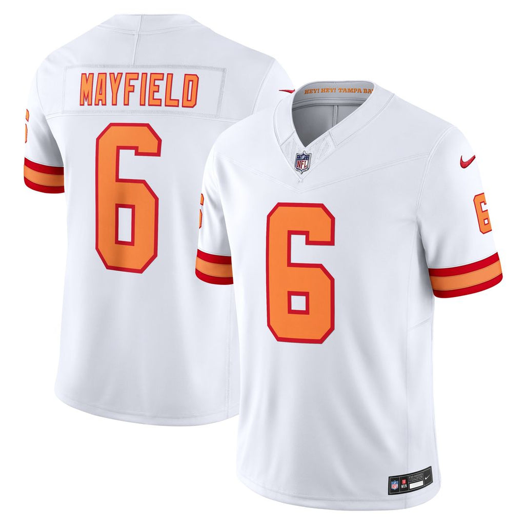 Baker Mayfield '76 Tampa Bay Buccaneers Nike Vapor F.U.S.E. Player Limited Jersey - White Official NFL Team Apparel Football Fan Gear