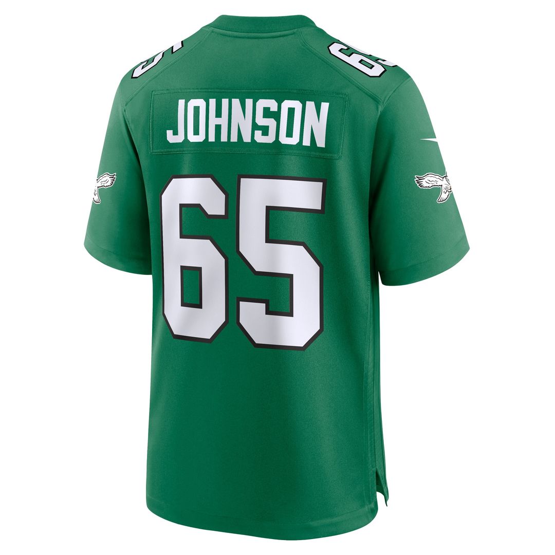 Lane Johnson Philadelphia Eagles Nike Alternate Game Jersey - Kelly Green Official NFL Team Apparel Football Fan Gear