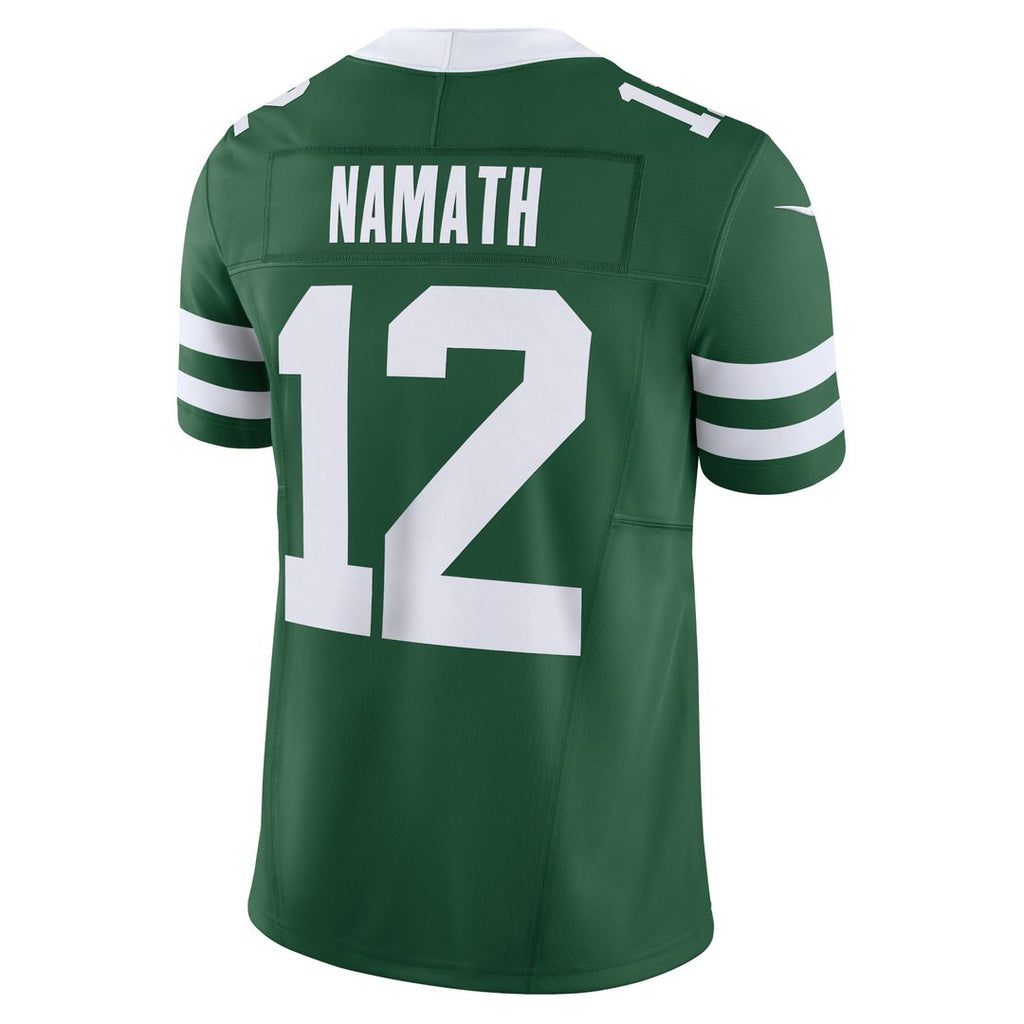 Joe Namath New York Jets Nike Vapor F.U.S.E. Limited Jersey - Legacy Green Official NFL Team Apparel Football Fan Gear