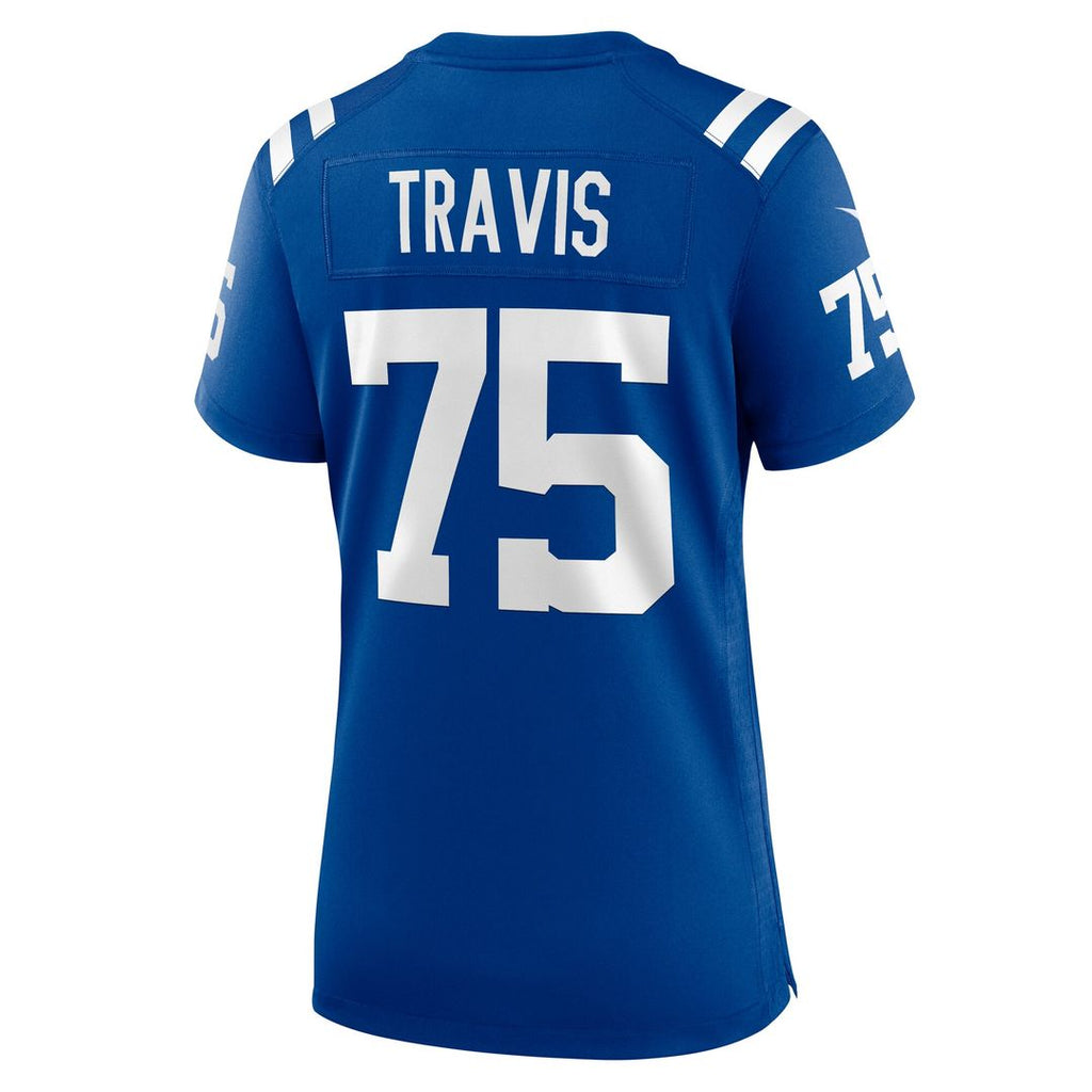 Jalen Travis Indianapolis Colts Nike Women's Team Game Jersey - Royal Official NFL Team Apparel Football Fan Gear