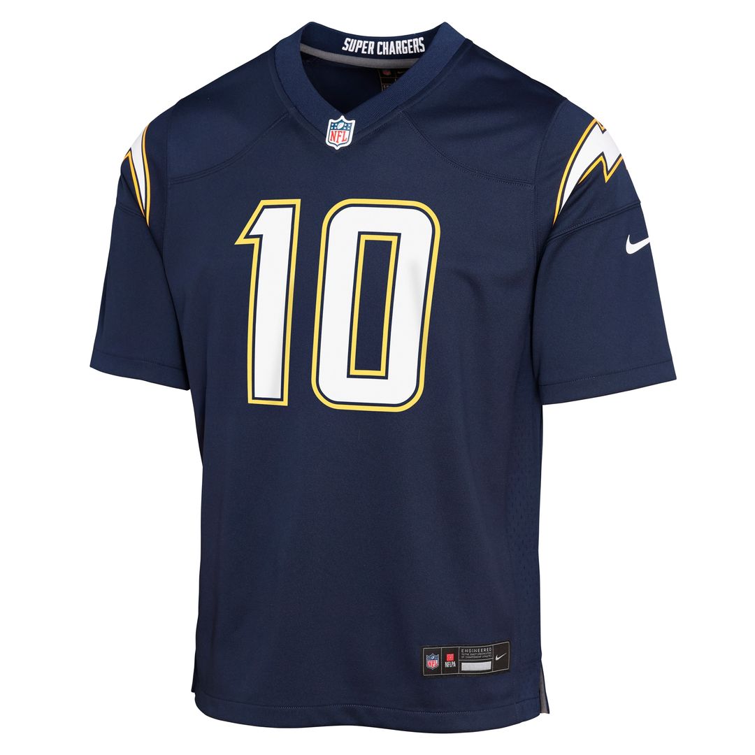 Justin Herbert Los Angeles Chargers Nike Youth Alternate Super Chargers Game Player Jersey - Navy Official NFL Team Apparel Football Fan Gear