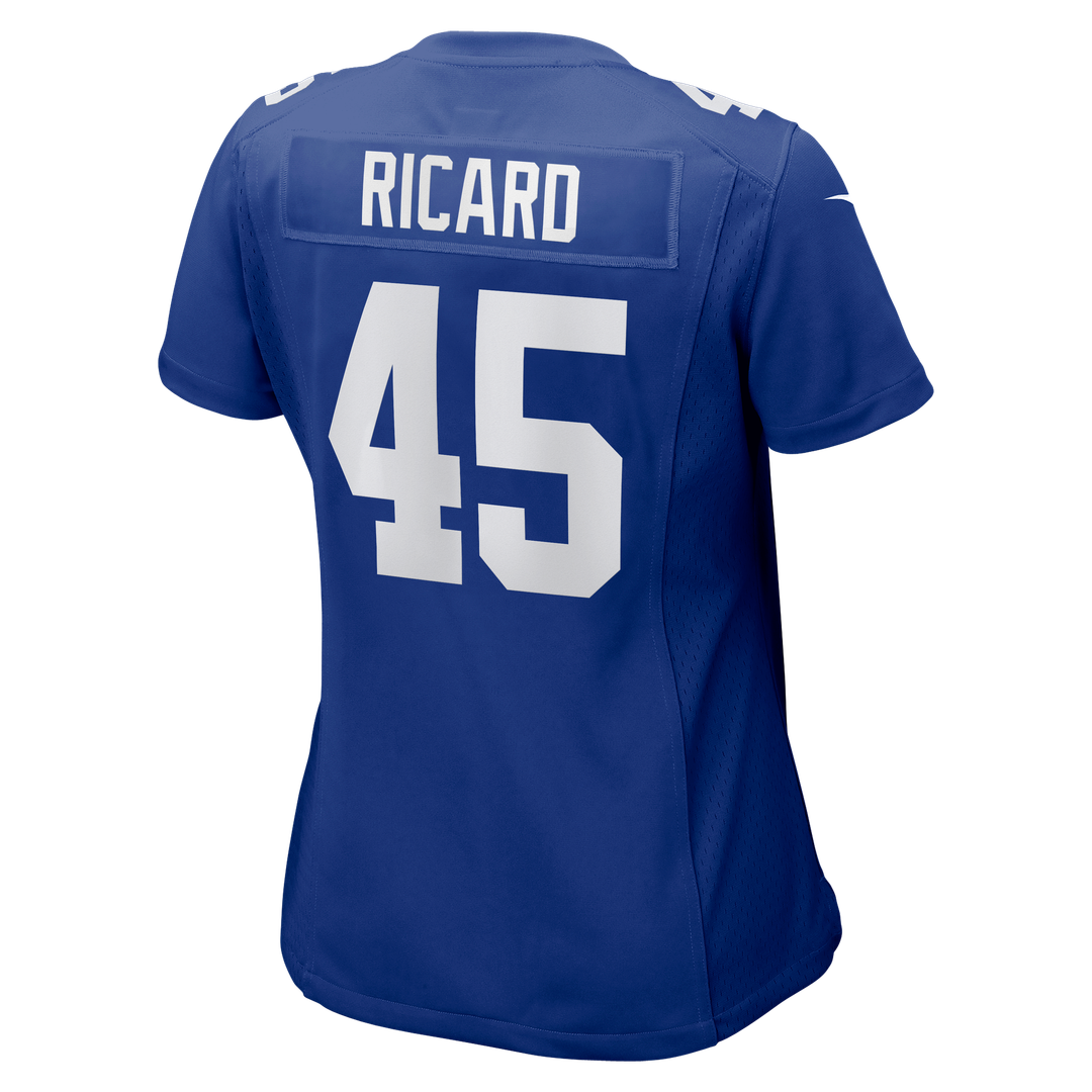 Patrick Ricard New York Giants Nike Women's Team Game Jersey - Royal Official NFL Team Apparel Football Fan Gear