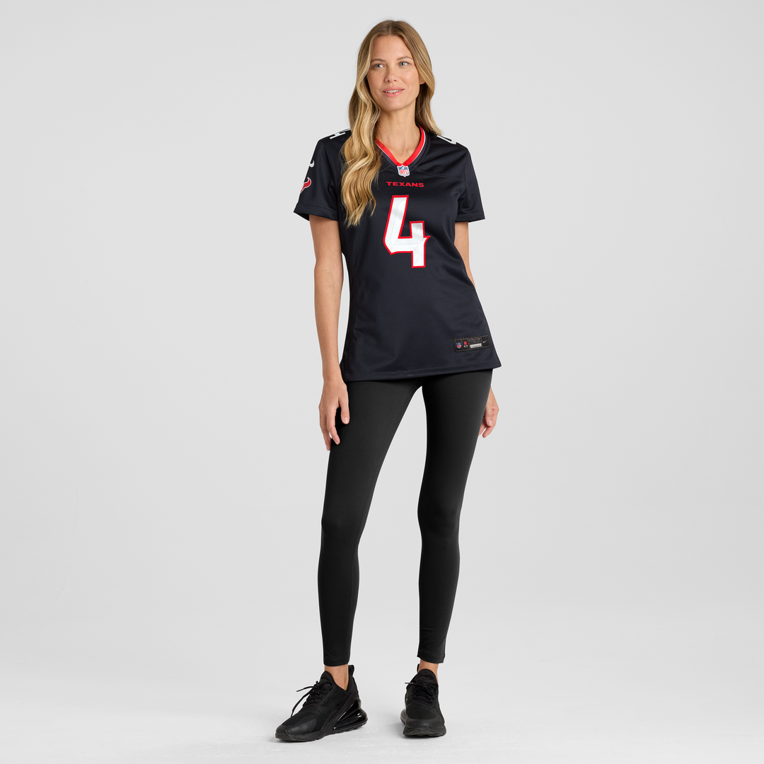 Woody Marks Houston Texans Nike Women's Team Game Jersey - Navy Official NFL Team Apparel Football Fan Gear
