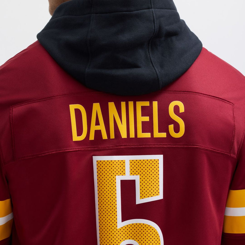 Jayden Daniels Washington Commanders Nike Vapor F.U.S.E. Limited Jersey - Burgundy Official NFL Team Apparel Football Fan Gear