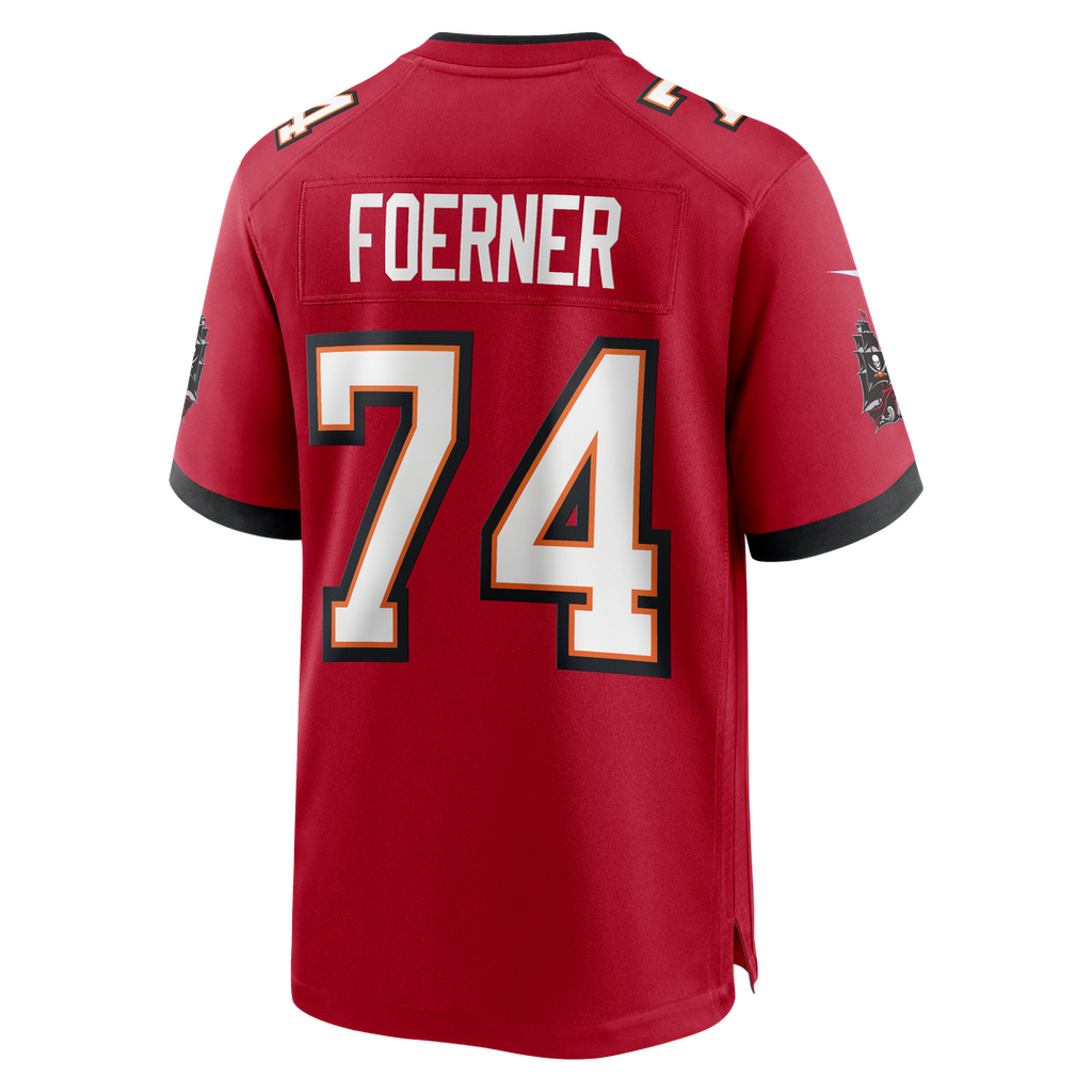 Marshall Foerner Tampa Bay Buccaneers Nike Team Game Jersey - Red Official NFL Team Apparel Football Fan Gear