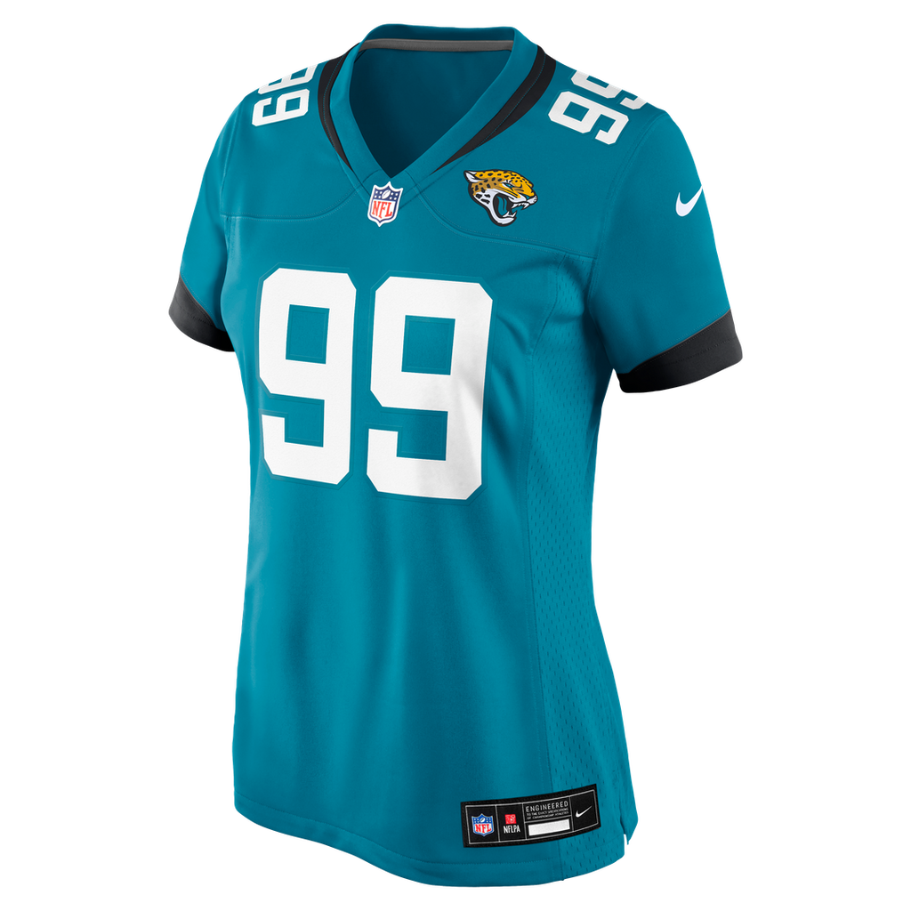 Ruke Orhorhoro Jacksonville Jaguars Nike Women's Team Game Jersey - Teal Official NFL Team Apparel Football Fan Gear