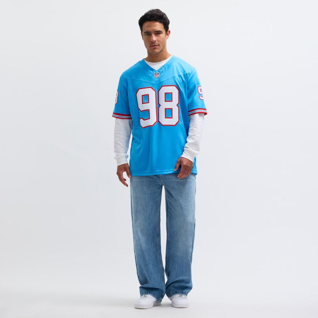 Jeffery Simmons Tennessee Titans Nike Vapor F.U.S.E. Limited Jersey - Light Blue Official NFL Team Apparel Football Fan Gear