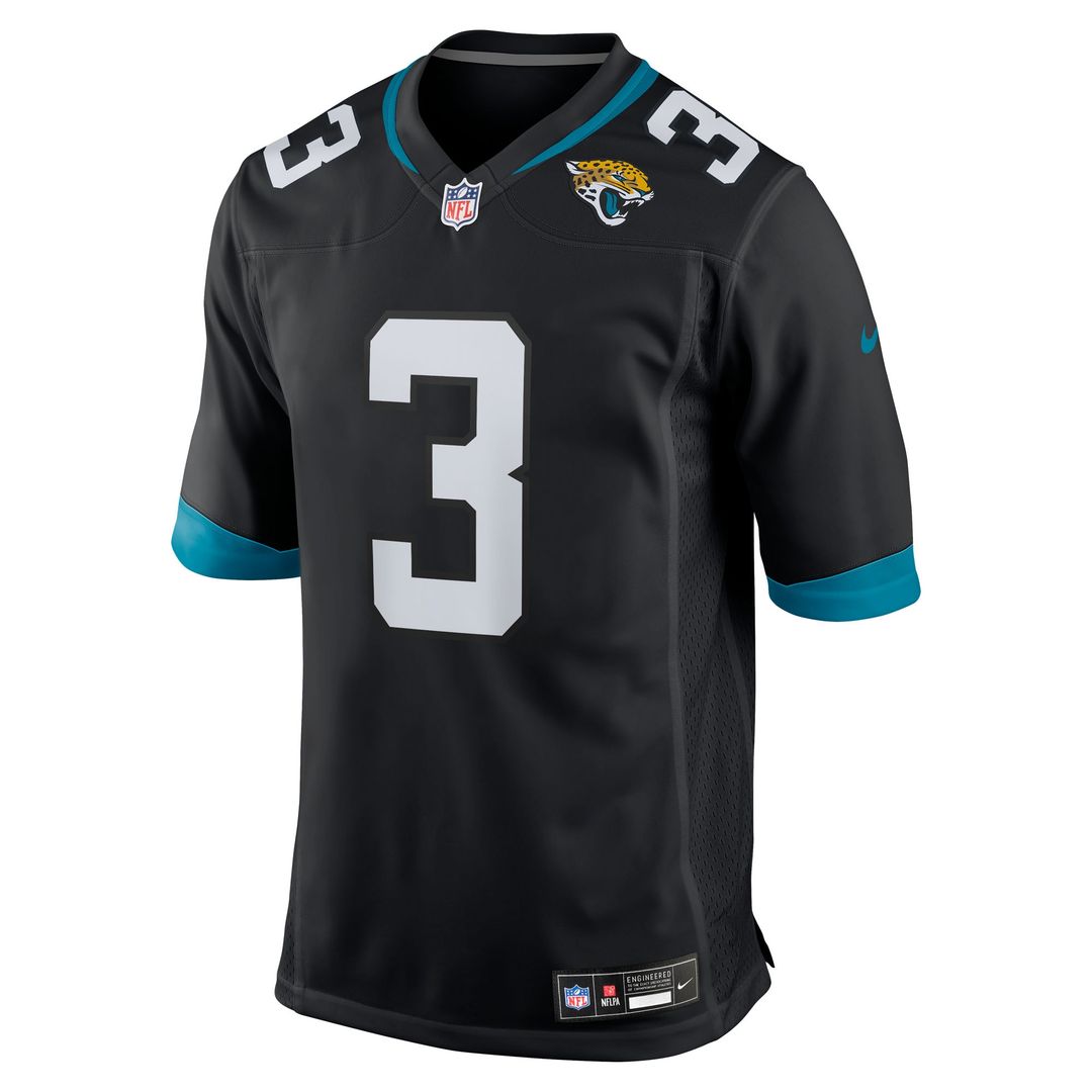 Jakobi Meyers Jacksonville Jaguars Nike Team Game Jersey - Teal Official NFL Team Apparel Football Fan Gear