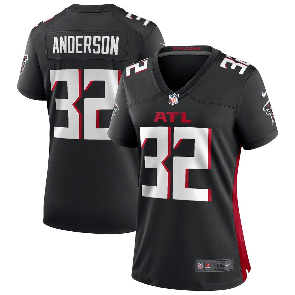 Jamal Anderson Atlanta Falcons Nike Women's Retired Game Jersey - Red Official NFL Team Apparel Football Fan Gear