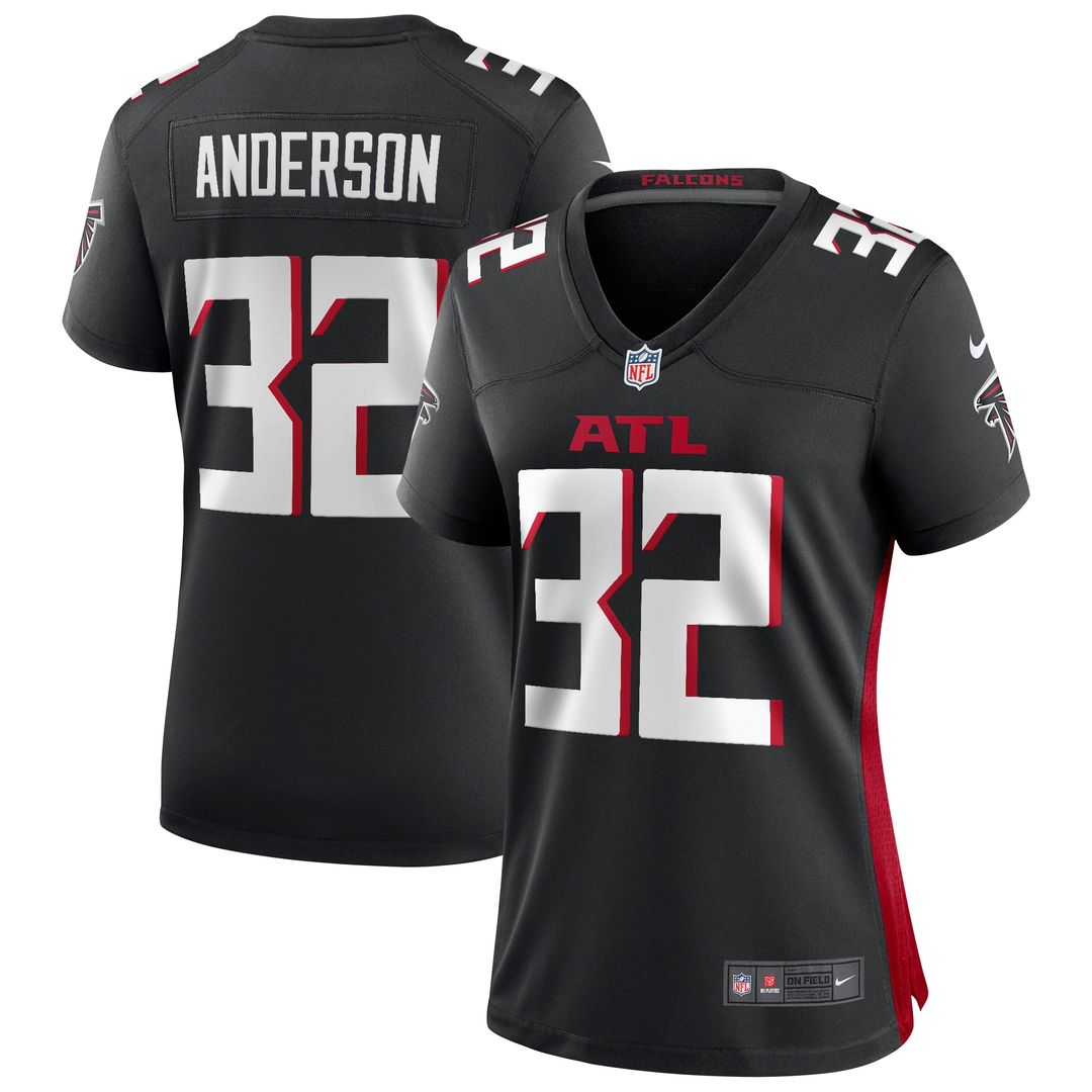 Jamal Anderson Atlanta Falcons Nike Women's Retired Game Jersey - Red Official NFL Team Apparel Football Fan Gear