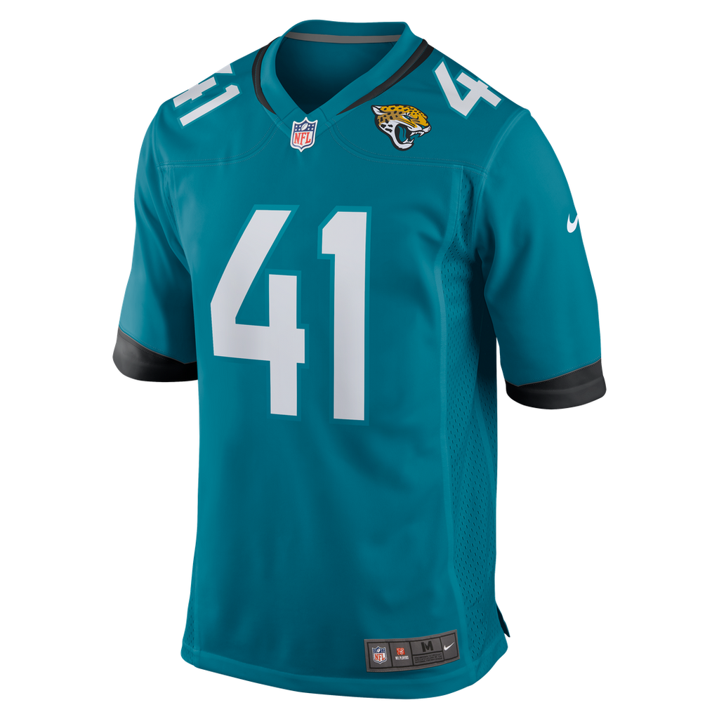 Josh Hines-Allen Jacksonville Jaguars Nike Player Game Jersey - Teal Official NFL Team Apparel Football Fan Gear