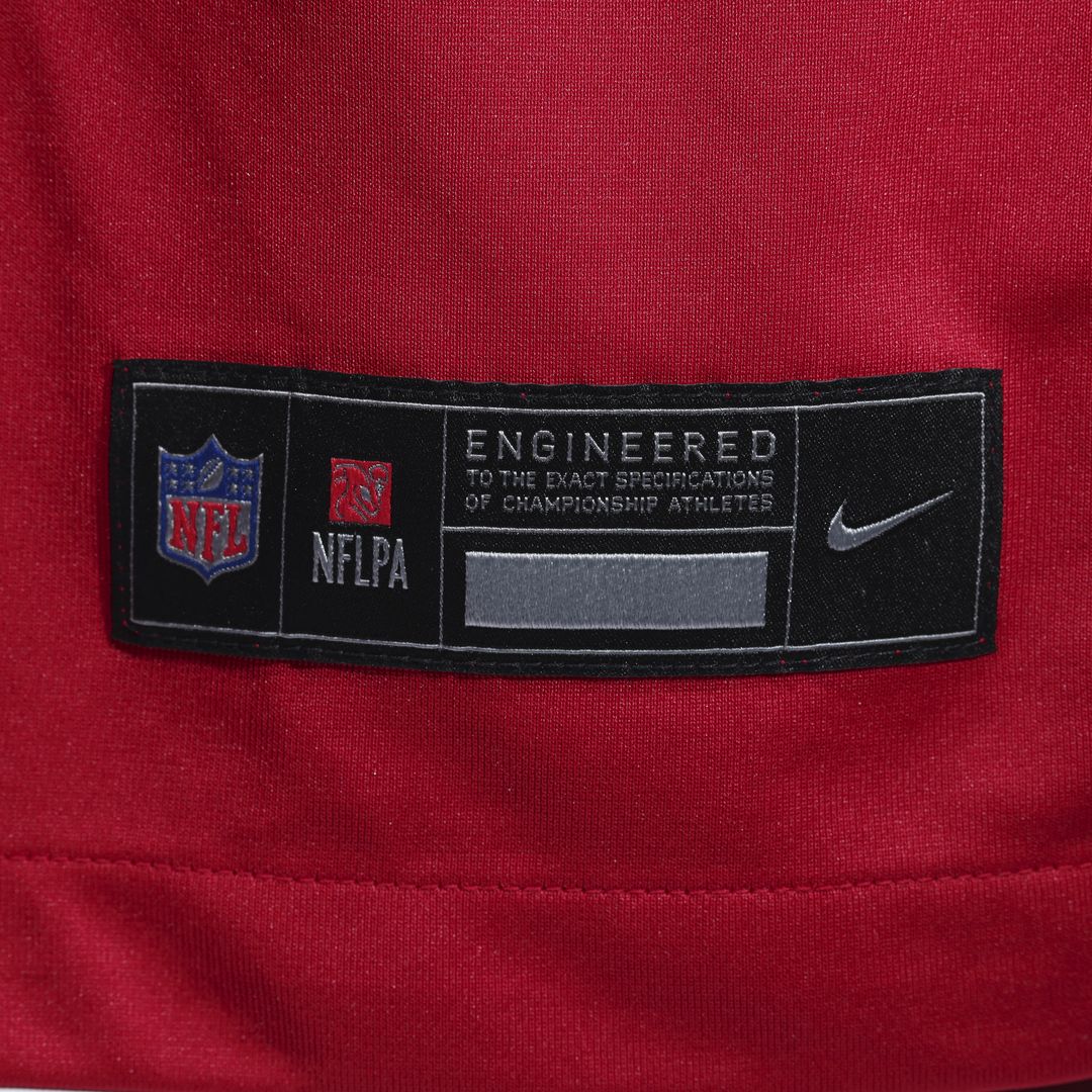 Jon Weeks San Francisco 49ers Nike Team Game Jersey - Scarlet Official NFL Team Apparel Football Fan Gear
