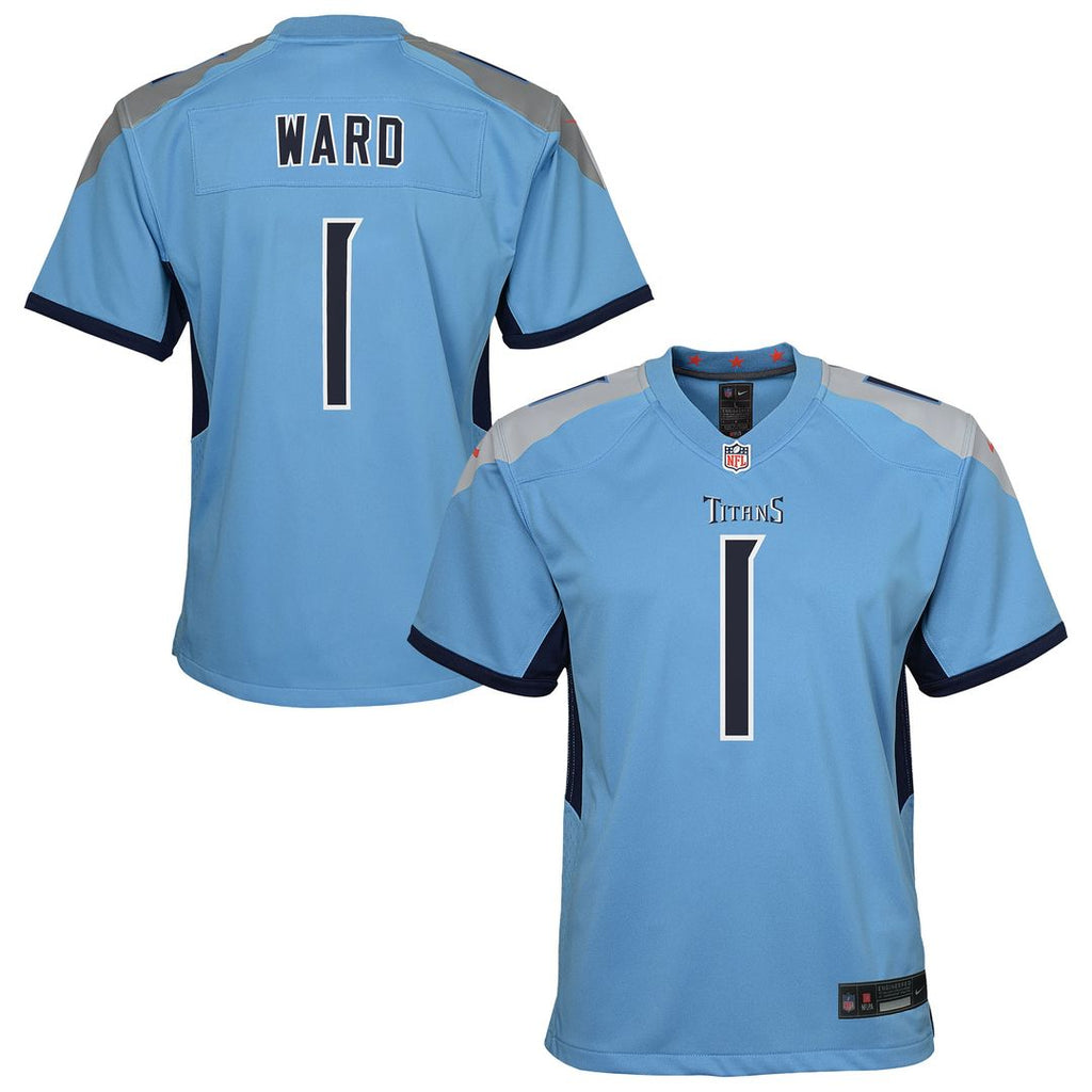Cameron Ward Tennessee Titans Nike Youth Team Game Jersey - Light Blue Official NFL Team Apparel Football Fan Gear