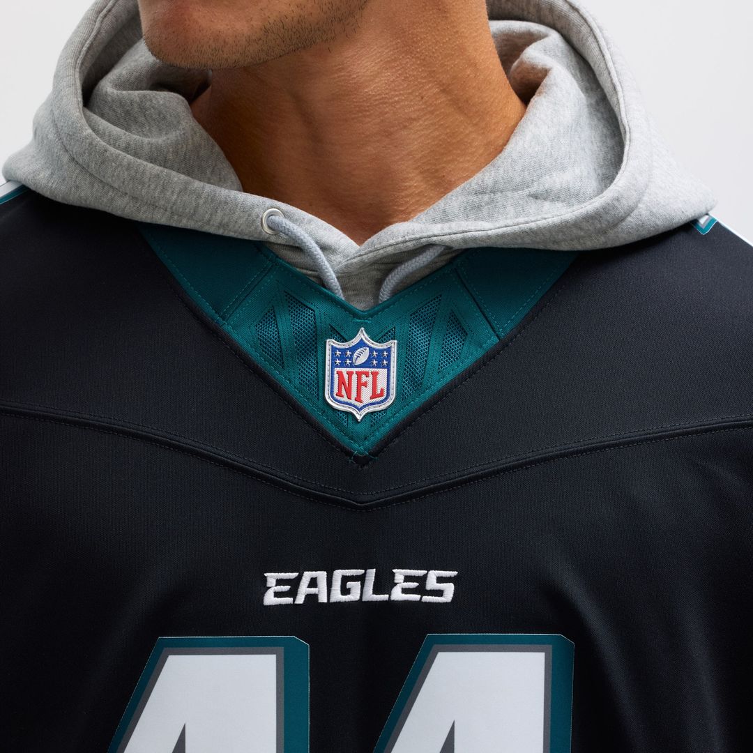 A.J. Brown Philadelphia Eagles Nike Alternate Vapor F.U.S.E. Limited Jersey - Black Official NFL Team Apparel Football Fan Gear