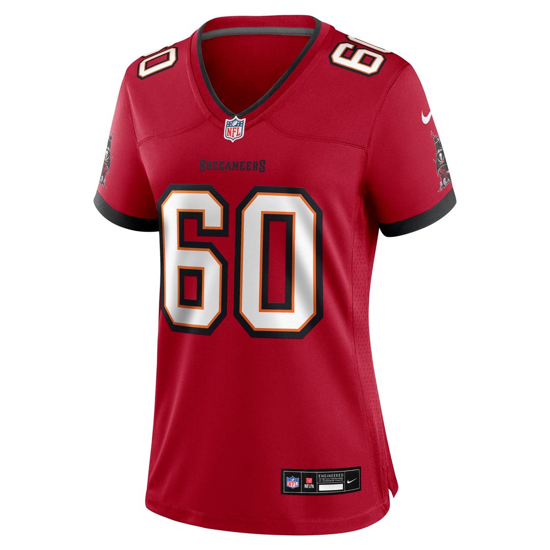 Haggai Ndubuisi Tampa Bay Buccaneers Nike Women's Team Game Jersey - Red Official NFL Team Apparel Football Fan Gear