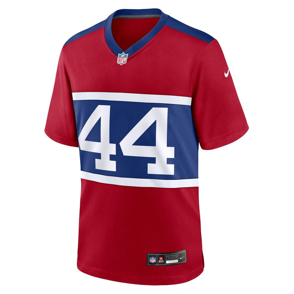 Cam Skattebo New York Giants Nike Alternate Century Red Game Jersey - Red Official NFL Team Apparel Football Fan Gear