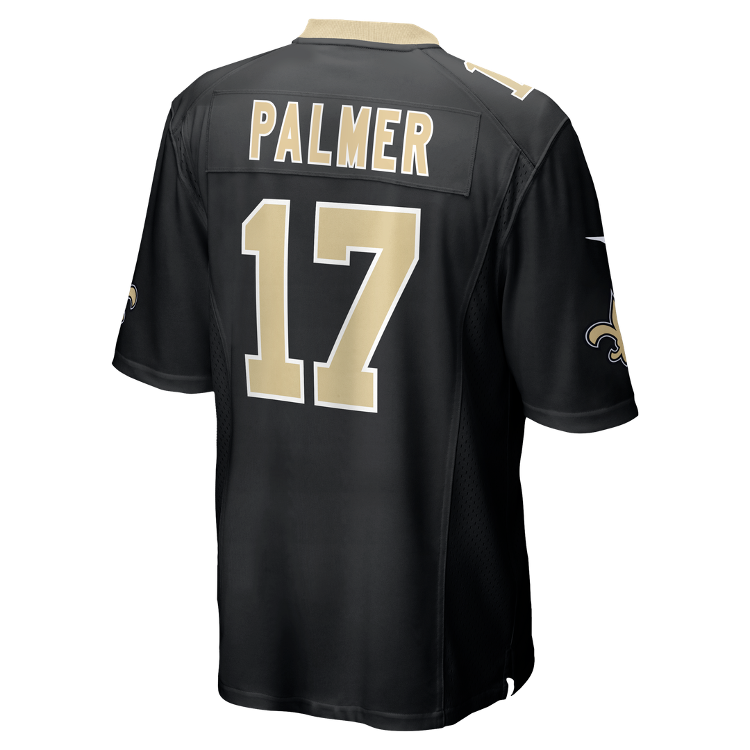 Trey Palmer New Orleans Saints Nike Team Game Jersey - Black Official NFL Team Apparel Football Fan Gear