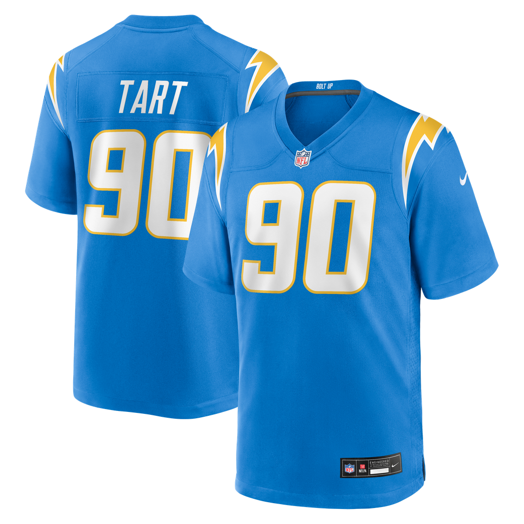 Teair Tart Los Angeles Chargers Nike Team Game Jersey - Powder Blue Official NFL Team Apparel Football Fan Gear